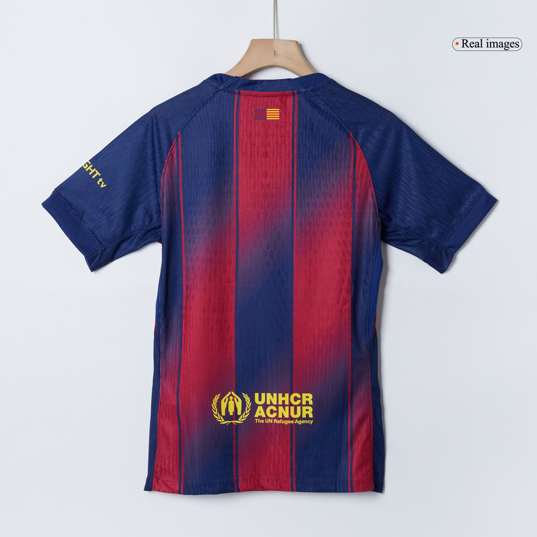 RASHFORD #14 Mens Barcelona Home Jersey 2025/26 - Player Version (Slim Fit)