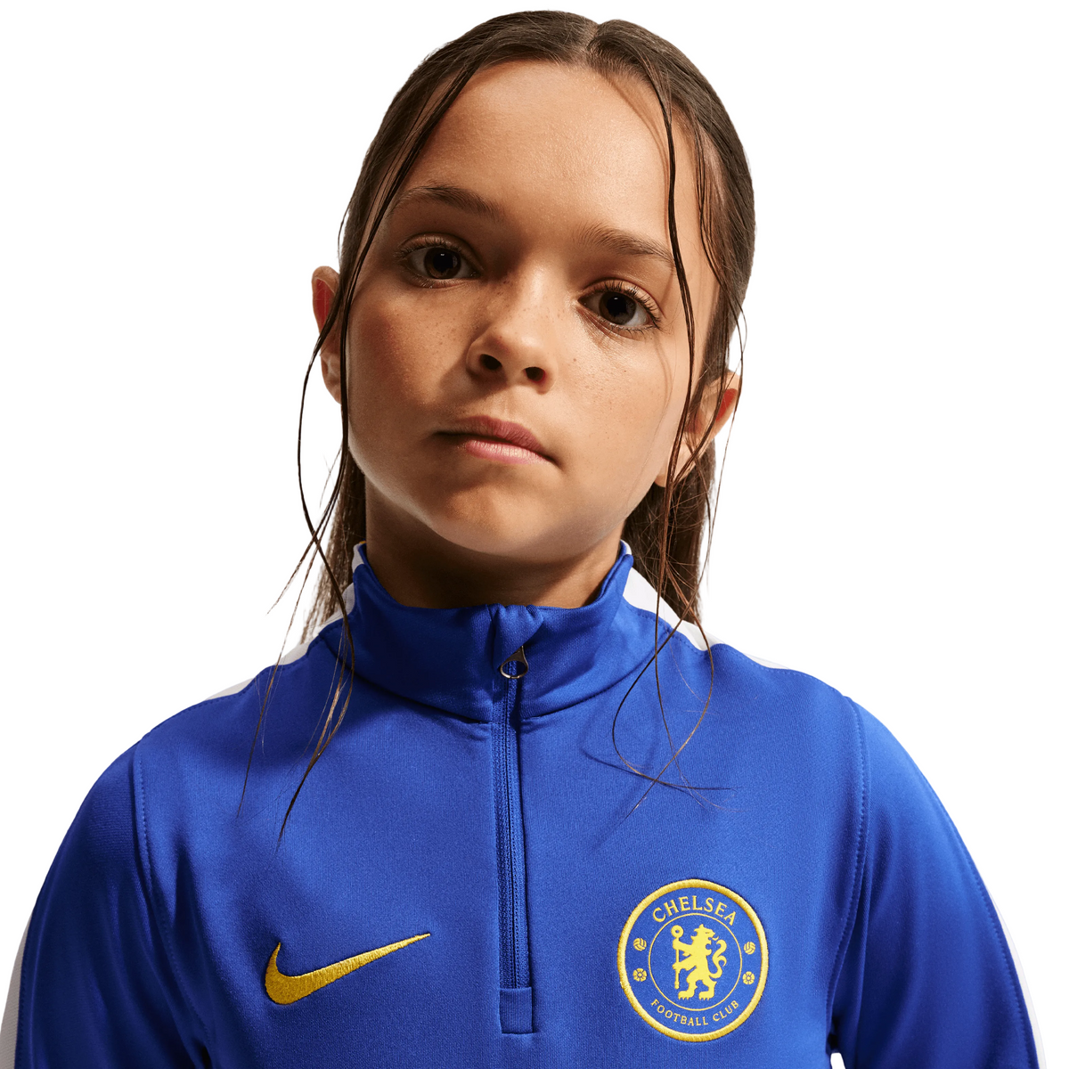 Nike Youth Chelsea Strike Big Kids' Dri-FIT Soccer Knit Drill Top