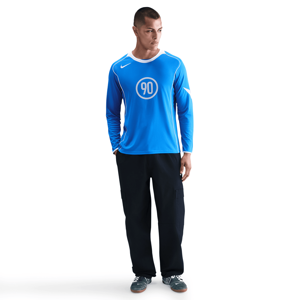 Nike Total 90 Men's Dri-FIT Long-Sleeve Soccer Top