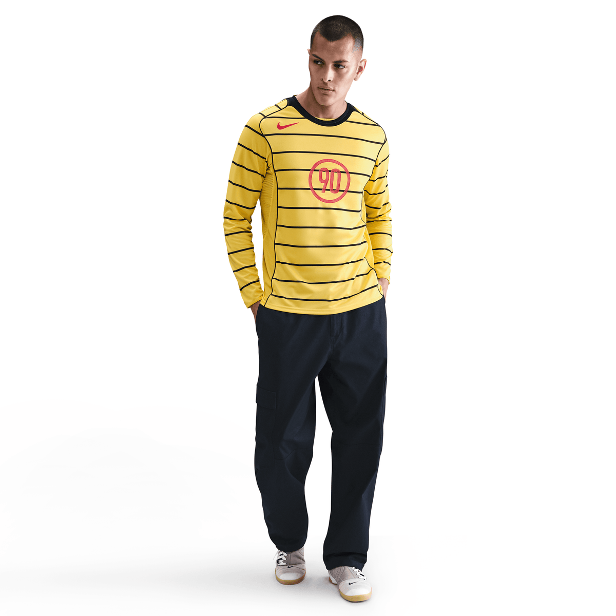 Nike Total 90 Men's Dri-FIT Long-Sleeve Soccer Top