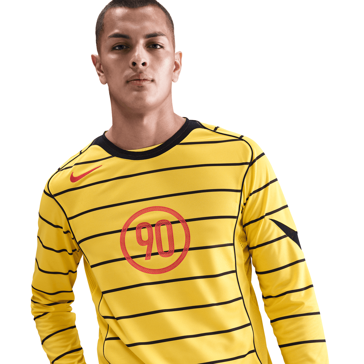 Nike Total 90 Men's Dri-FIT Long-Sleeve Soccer Top