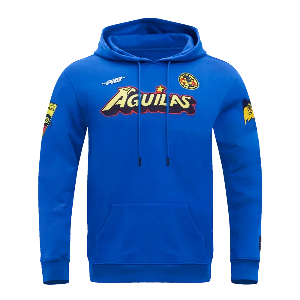 PRO STANDARD LIGA MX CLUB AMERICA DOUBLE KNIT PULLOVER HOODIE