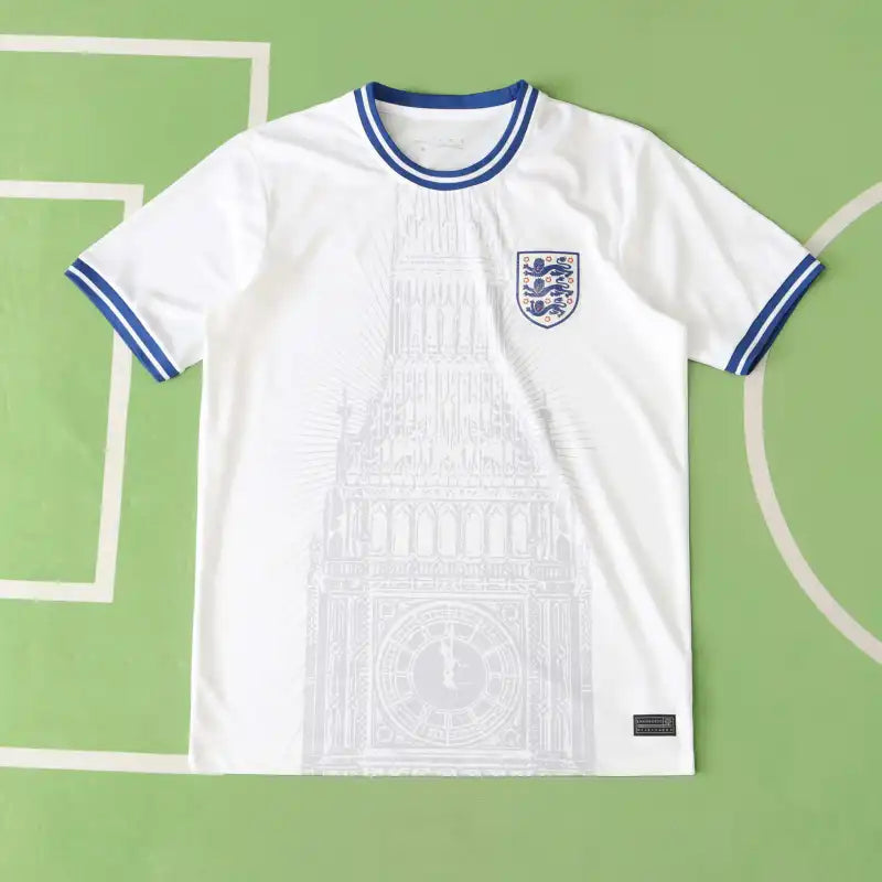 England National Team White Castle Fan Version 23/24 Season Jersey