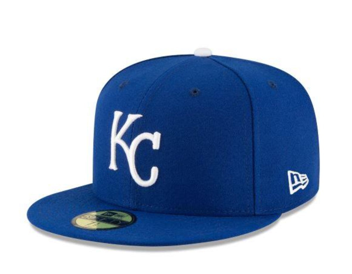 KANSAS CITY ROYALS NEW ERA HOME AUTHENTIC COLLECTION 59FIFTY FITTED-ON-FIELD COLLECTION-ROYAL