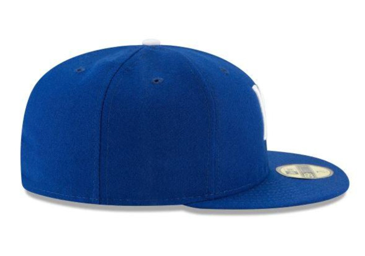 KANSAS CITY ROYALS NEW ERA HOME AUTHENTIC COLLECTION 59FIFTY FITTED-ON-FIELD COLLECTION-ROYAL