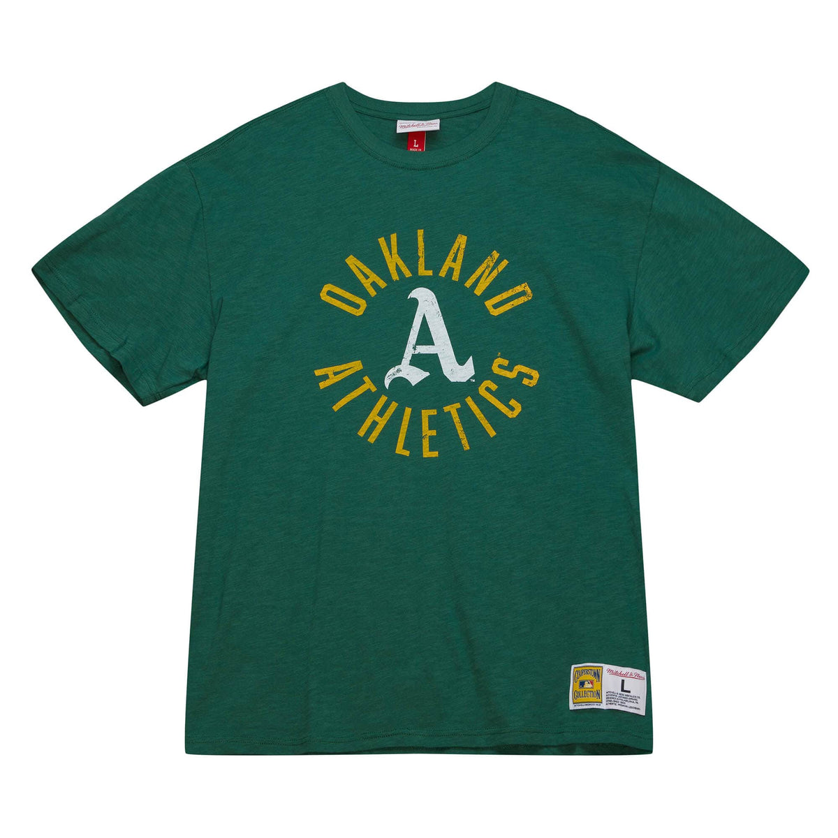 Mitchell & Ness Legendary Slub S/S Tee Oakland Athletics