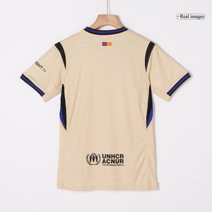 PEDRI #8 Mens Barcelona Away Jersey 2025/26 UCL - Player Version (Slim Fit)
