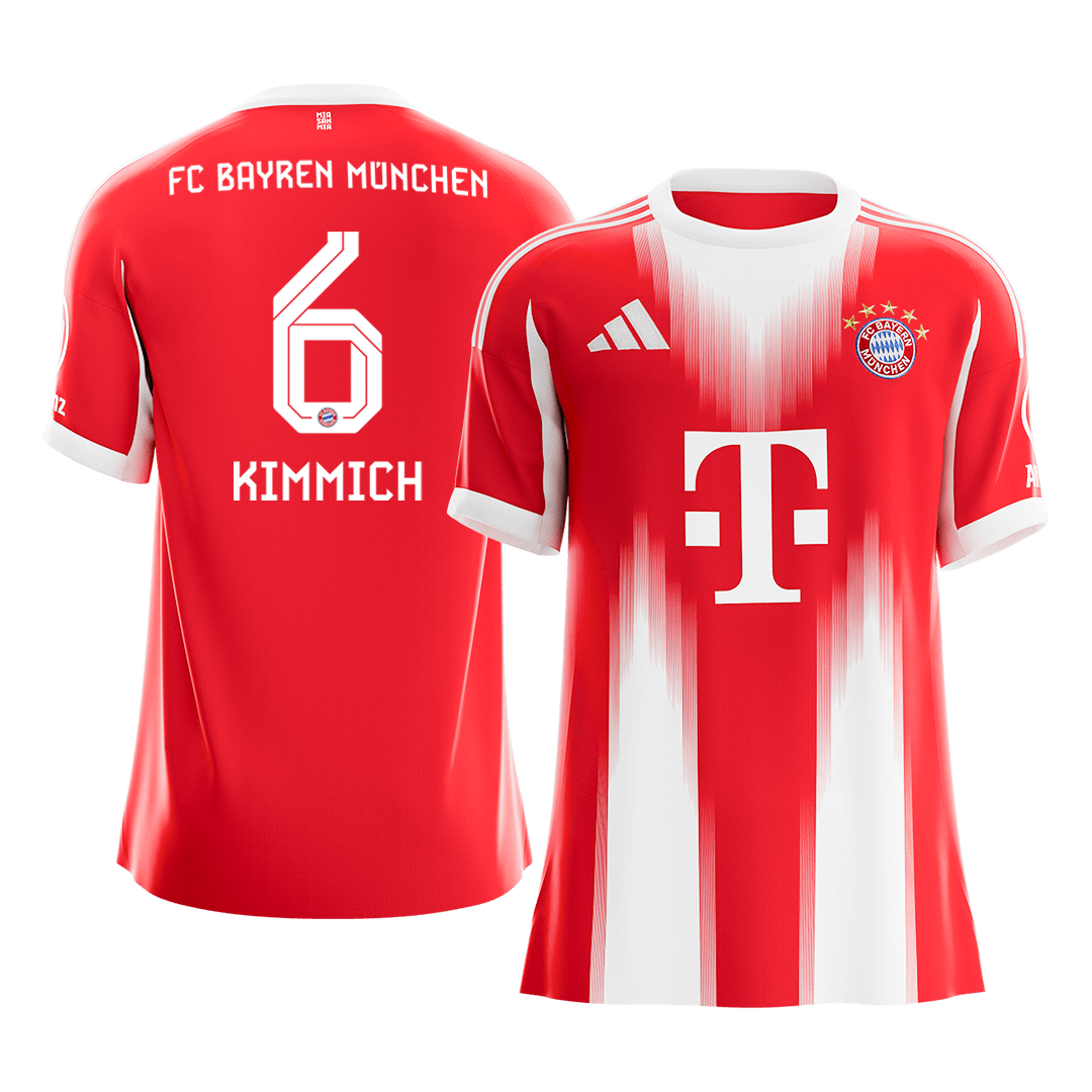 KIMMICH #6 Mens Bayern Munich Home Jersey 2025/26 [PREMIUM]
