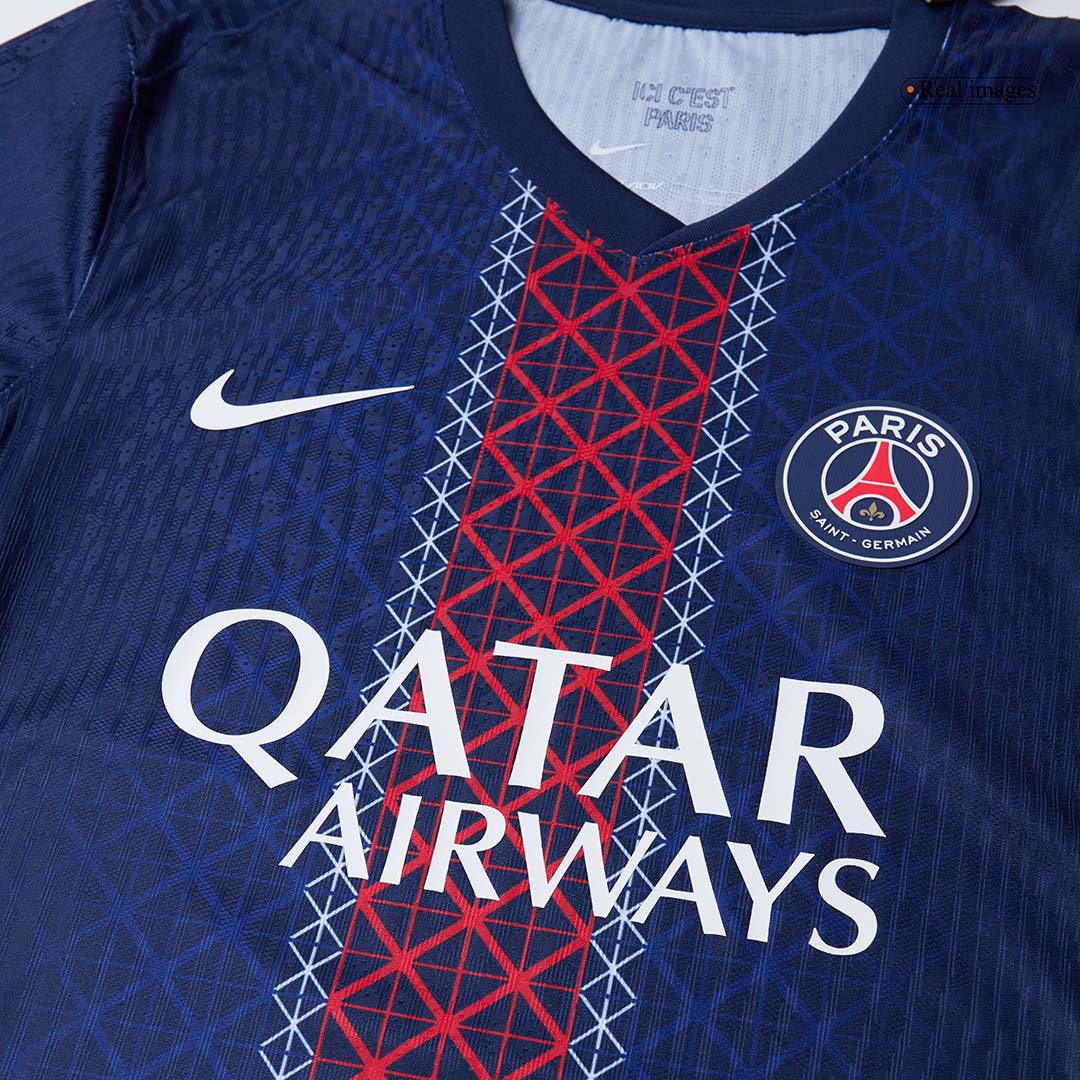 JOÃO NEVES #87 Mens PSG Home Jersey 2025/26 - Player Version (Slim Fit)