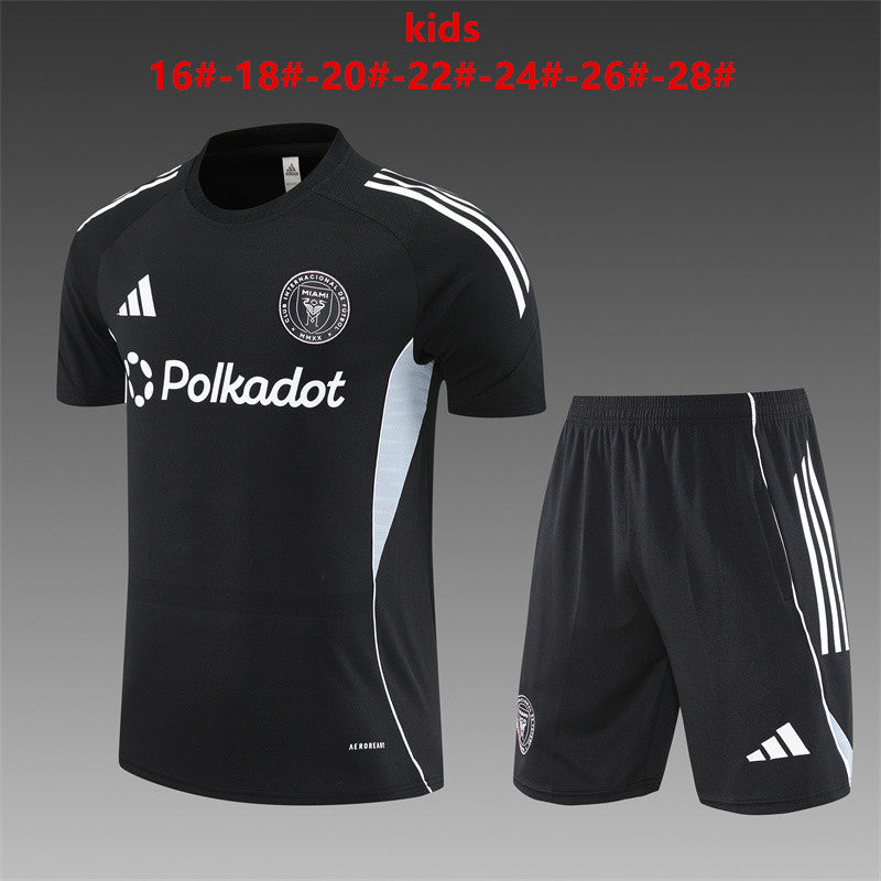 Kids Inter Miami Training Tracksuits 25/26 Football Kit Soccer Jersey