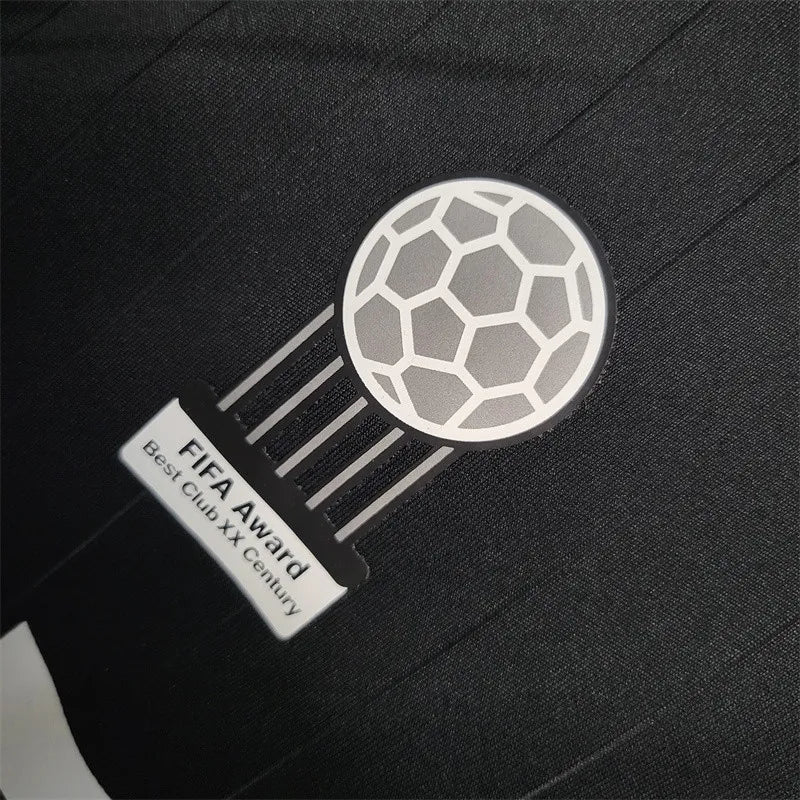 Long Sleeves Away Real Madrid Jersey 06/07 Retro Football Kits