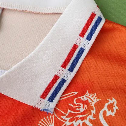Netherlands National Team Home Retro Fan Version 1996 Season Jersey