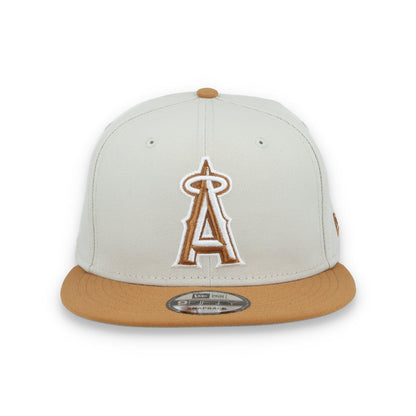 New Era Los Angeles Angels Color Pack 9FIFTY Snapback Hat-Stone/Light Bronze