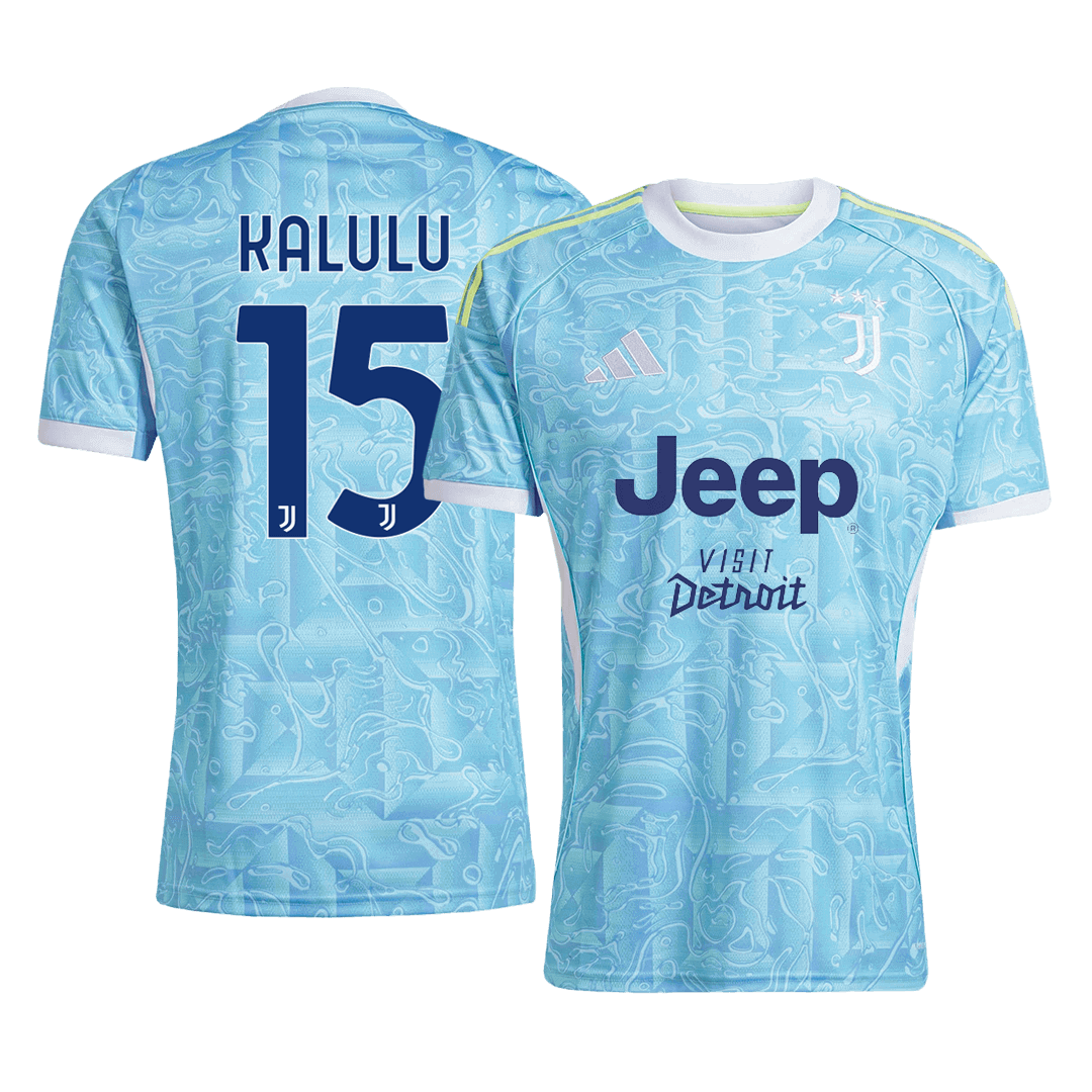 KALULU #15 Mens Juventus Away Jersey 2025/26