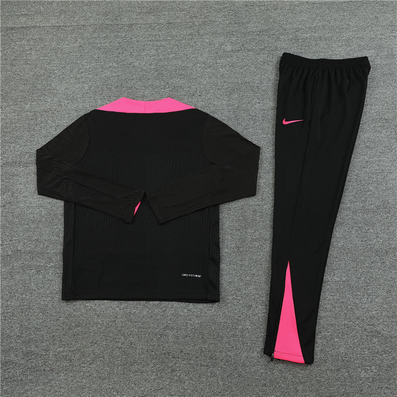 Chelsea 24/25 Black/Pink Training Suit