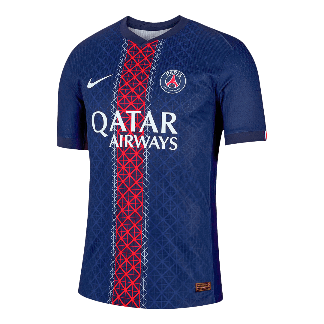 KVARATSKHELIA #7 Mens PSG Home Jersey 2025/26 - Player Version (Slim Fit)