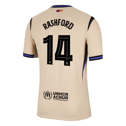 RASHFORD #14 Mens Barcelona Away Jersey 2025/26 UCL - Player Version (Slim Fit)
