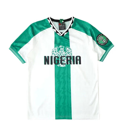 JCF Concept Green and White Jersey Inspired by Nigeria Culture
