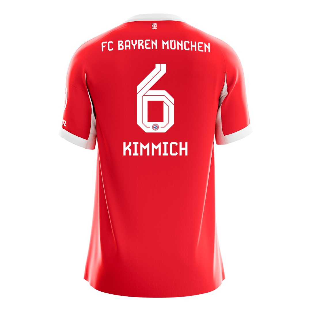 KIMMICH #6 Mens Bayern Munich Home Jersey 2025/26 [PREMIUM]