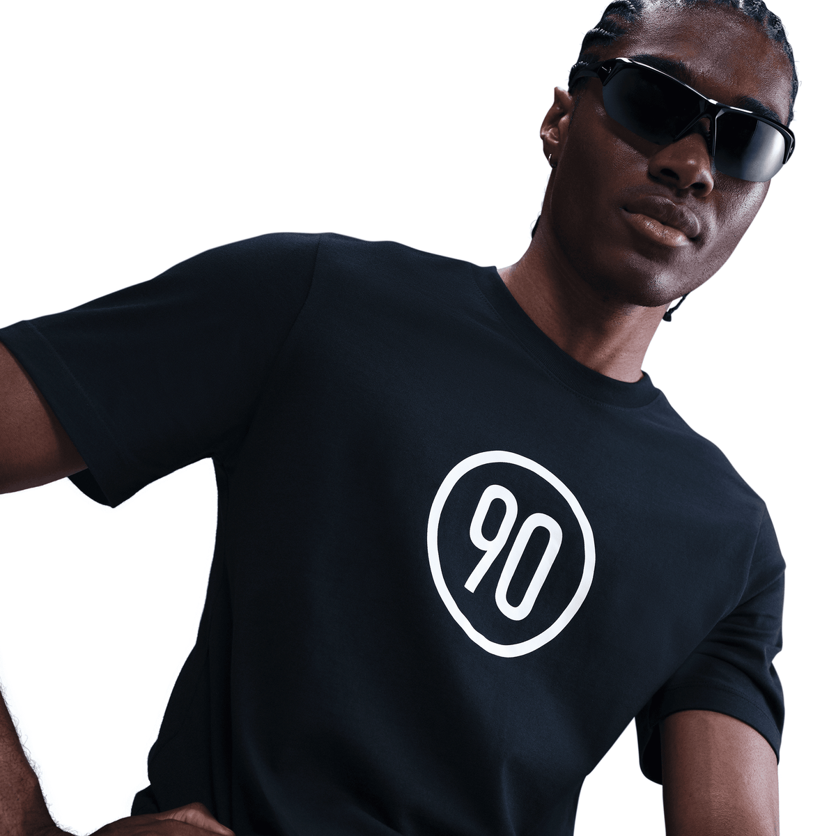 Nike Total 90 Men's Soccer T-Shirt- Black
