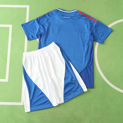 Italy UEFA Home Kids Kit 2024 Season