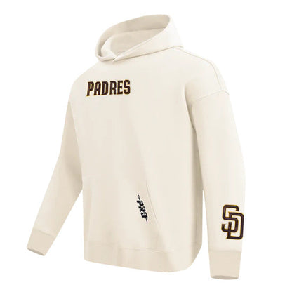 PRO STANDARD MLB SAN DIEGO PADRES WINGSPAN MEN'S DROP SHOULDER FLC PO HOODIE