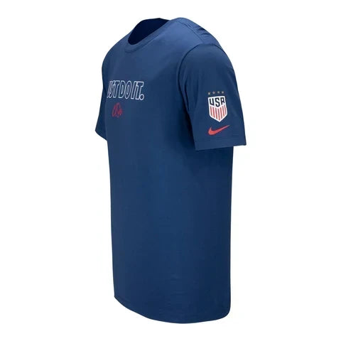 Nike Tee U.S. Men's Soccer T-Shirt-Blue