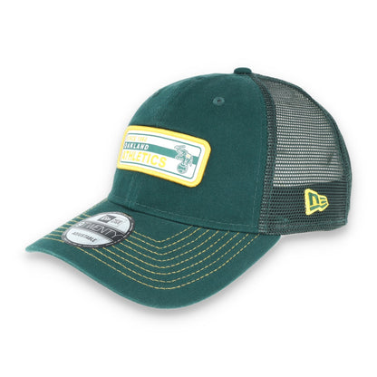 Oakland Athletics Worn Trucker 9TWENTY - GREEN