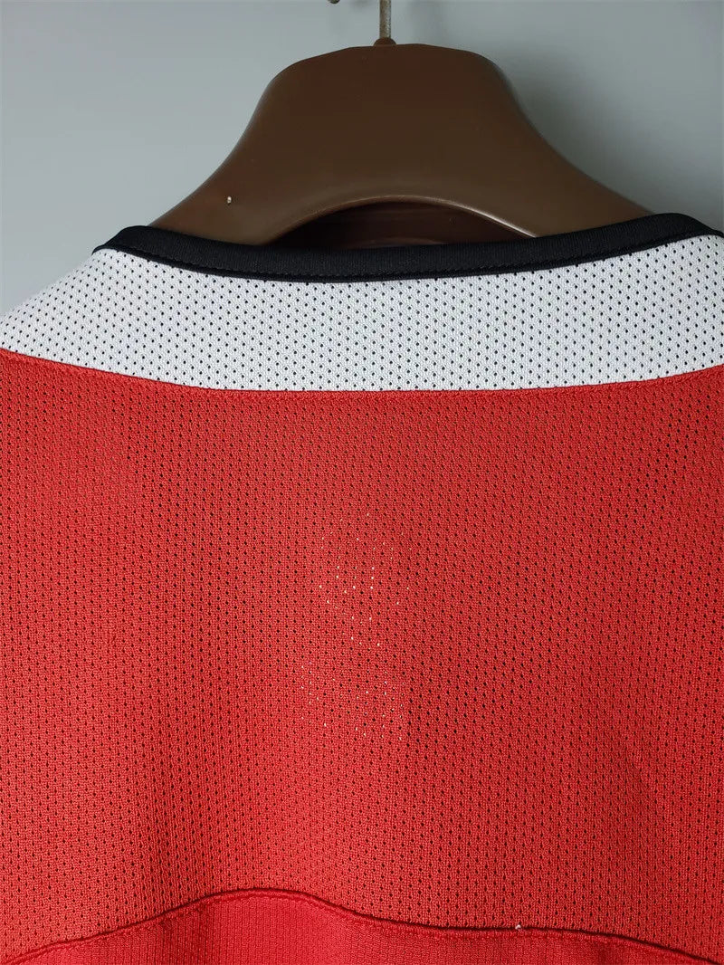 Manchester United Jersey Home Kit 2005/06 Retro Long Sleeve Football Team Soccer Shirt