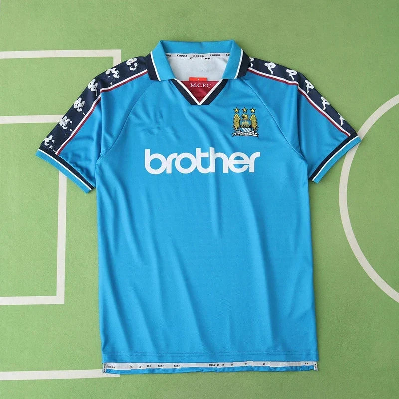 Manchester City F.C. Home Retro Fan Version 97/98 Season Jersey