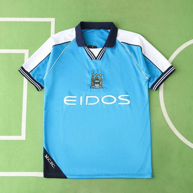 Manchester City F.C. Home Retro Fan Version 99/00 Season Jersey