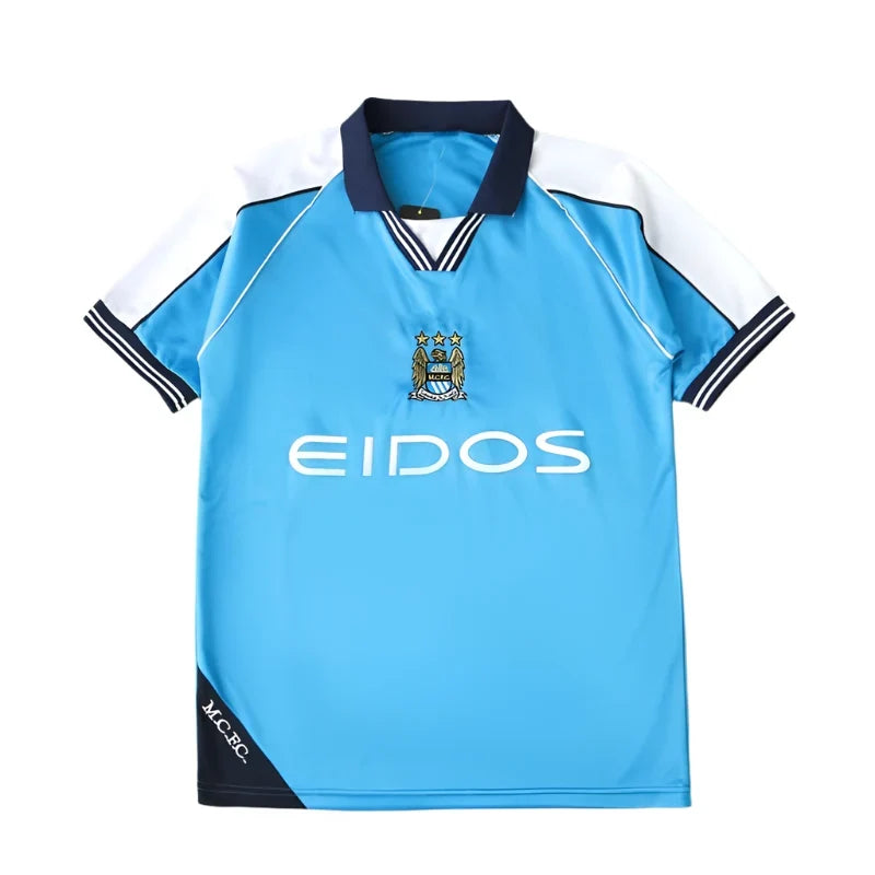 Manchester City F.C. Home Retro Fan Version 99/00 Season Jersey