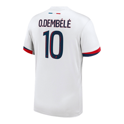 O.DEMBÉLÉ #10 Mens PSG Away Jersey 2025/26