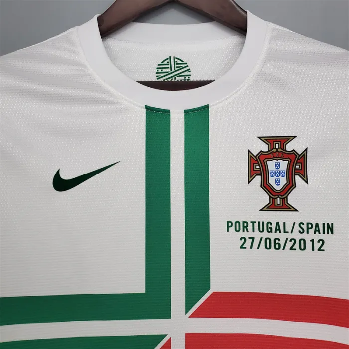 Portugal Jersey Away kit 2012 Retro Football Team Soccer Shirt