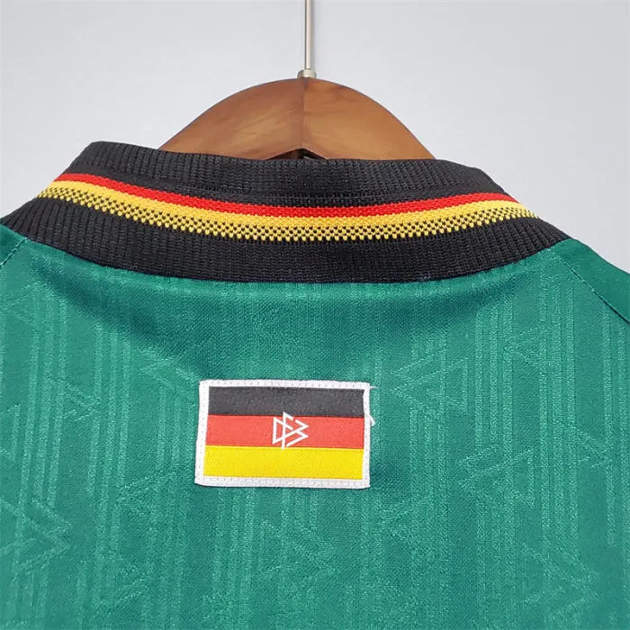 Germany Jersey Away Kit 1996 Retro Football Team Soccer Shirt