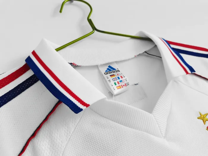 France Jersey Away Kit 1998 Retro Football Team Soccer Shirt
