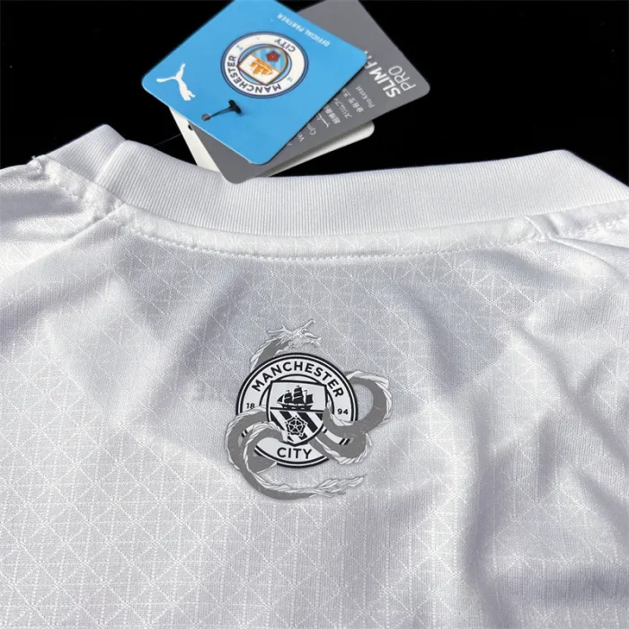 Dragon New Year Manchester City Jersey special Kit 24/25 Player Version Football Team Soccer Shirt