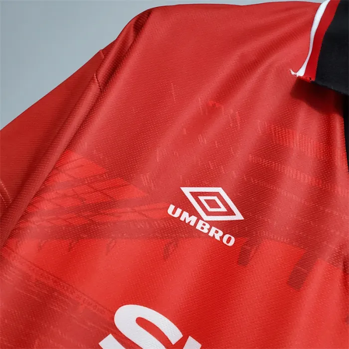Manchester United Jersey Home Kit 1994/96 Retro Football Team Soccer Shirt