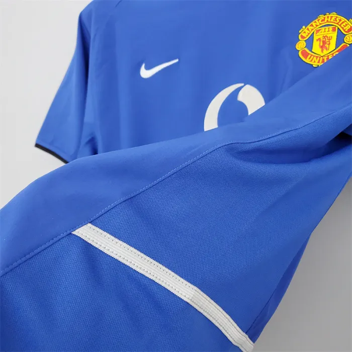 Manchester United Jersey Third Kit 2002/04 retro Football Team Soccer shirt