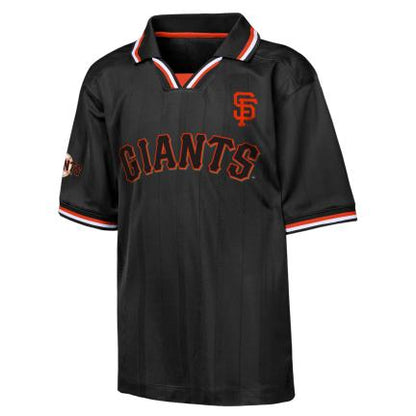 Youth San Francisco Giants Stadium Short Sleeve Fashion Collar Jersey