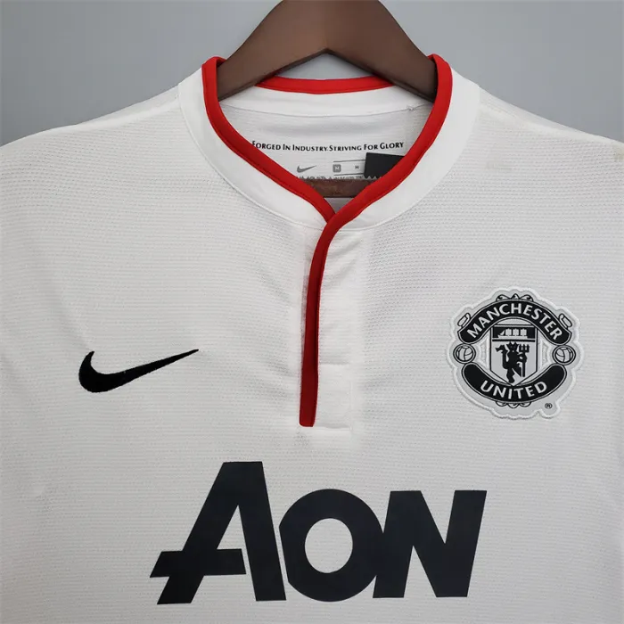 Manchester United Jersey Away Kit 2013/14 Retro Football Team Soccer Shirt
