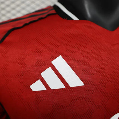 player version manchester united home jersey 25/26 football kit soccer jersey