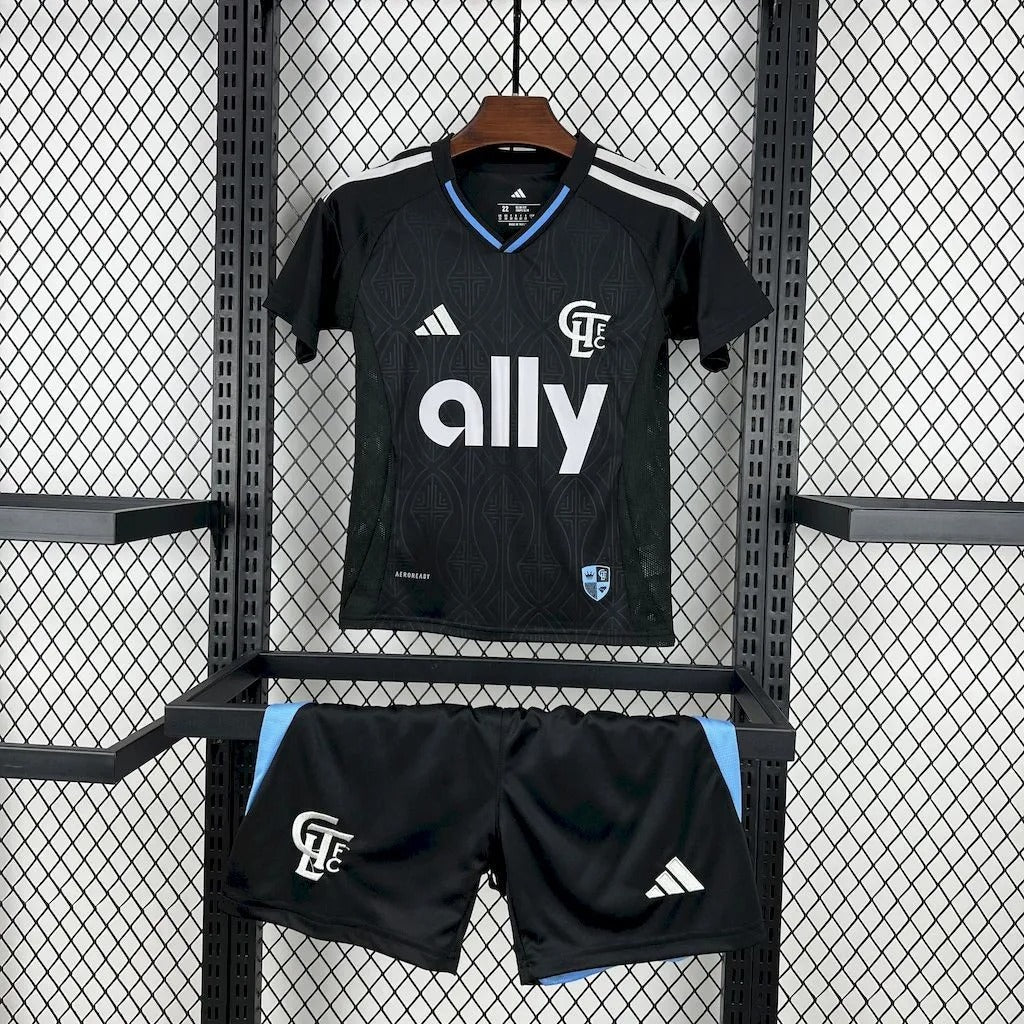 kids charlotte jersey 25/26 away football kit soccer jersey