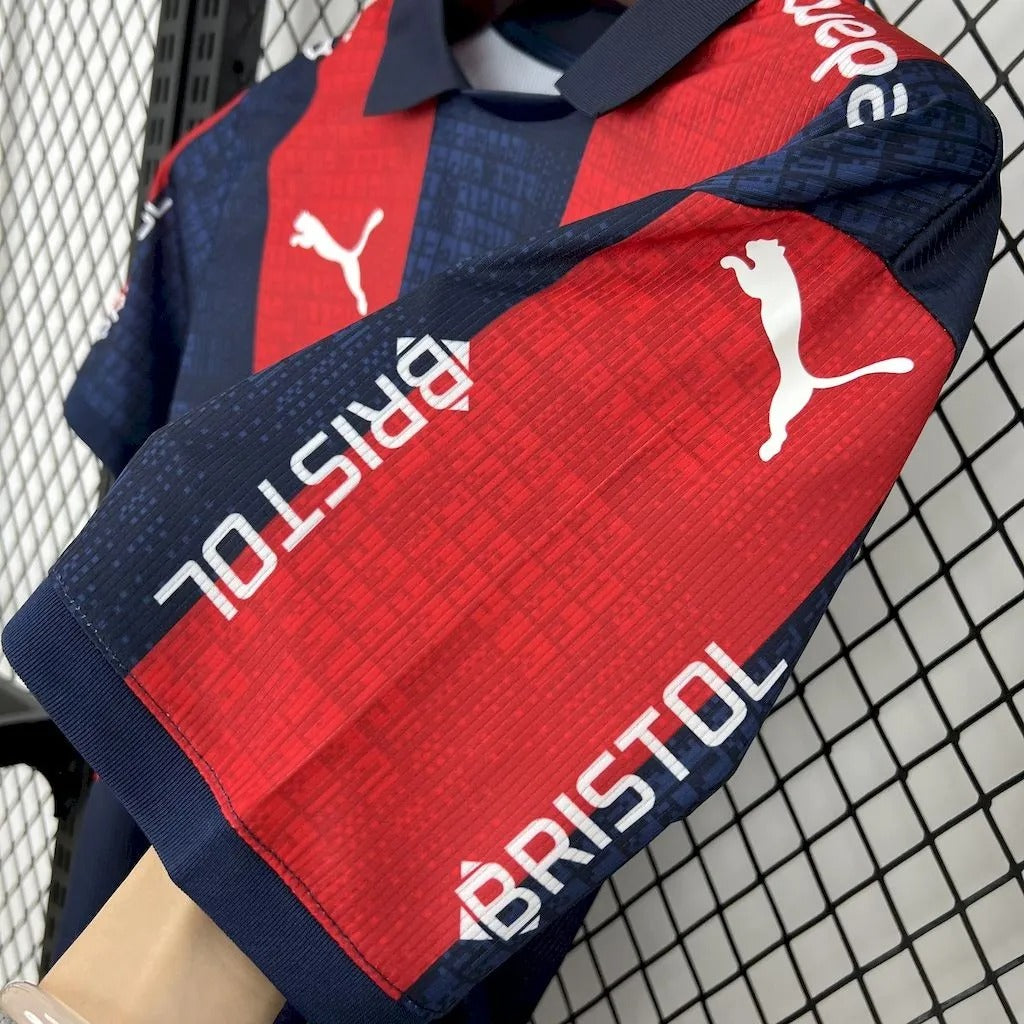 cerro porteno jersey 25/26 home football kit soccer jersey