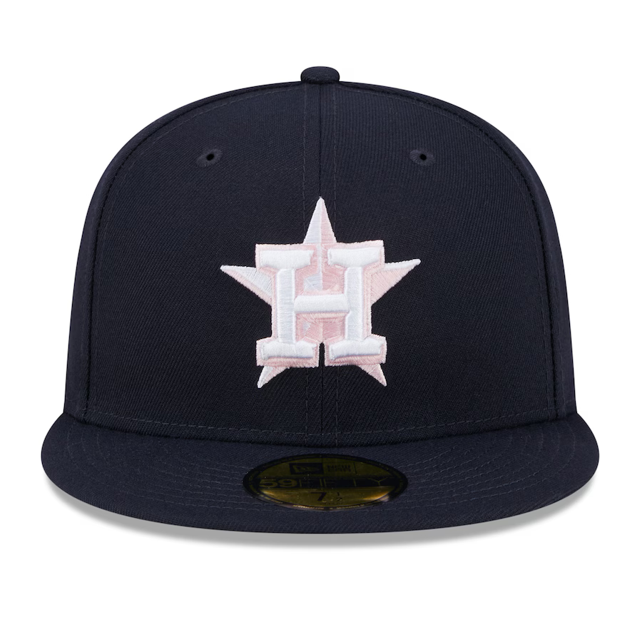 New Era Houston Astros On-Field 59FIFTY Fitted Hat-Navy