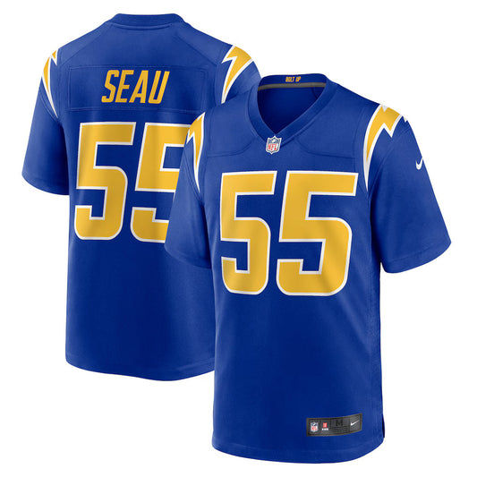 Junior Seau Los Angeles Chargers Retired Player Alternate Jersey - Royal